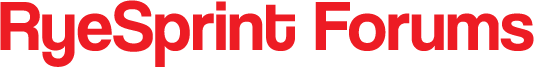 RyeSprint Forums
